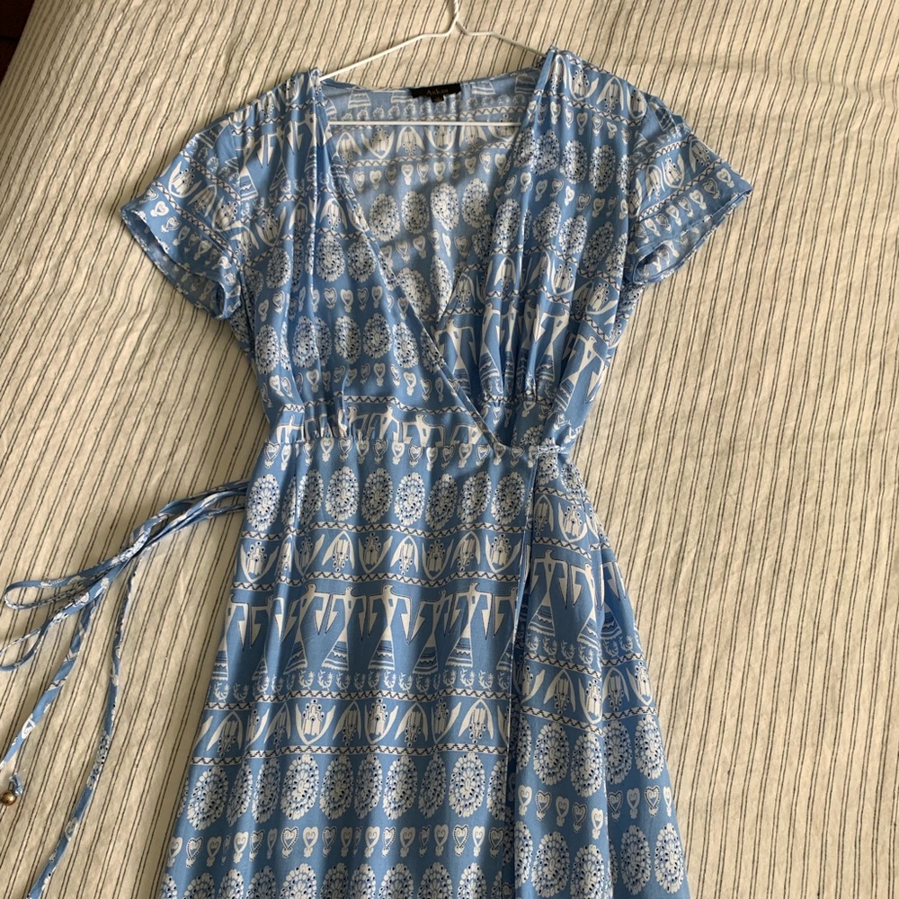 Aakaa maxi wrap dress